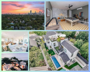 Clarksville Mansion with Breathtaking Skyline View